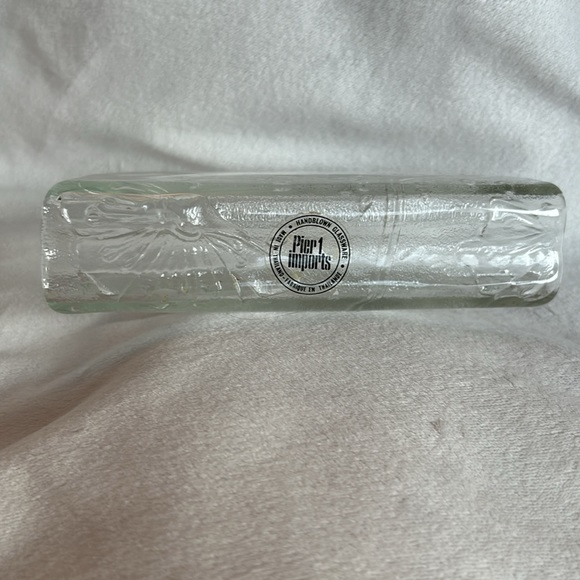 Pier 1 imports Handblown Glass Napkin Holder - Picture 5 of 8